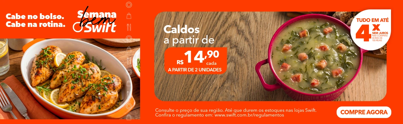 Caldos e Sopas Swift